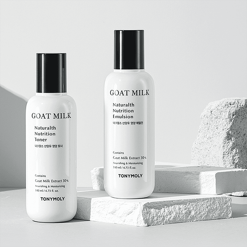 TONYMOLY Naturalth Goat Milk Gift Set.