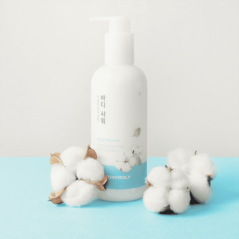 TONYMOLY  The Natural Kind Milk Cotton Body Care Set.
