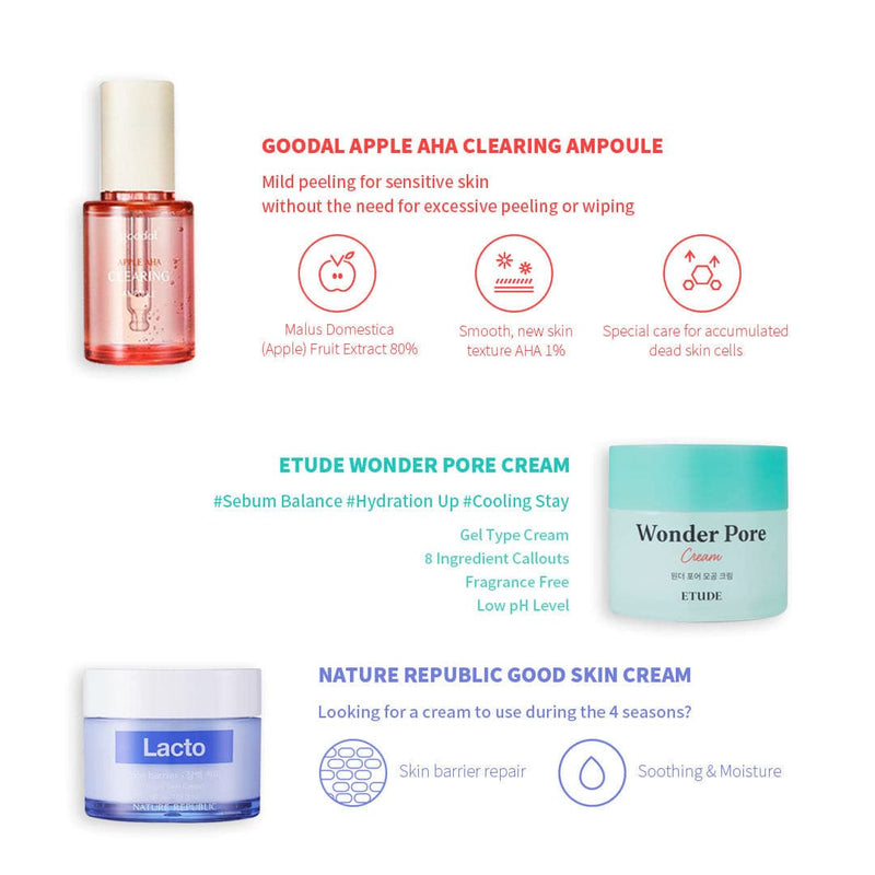 ★LUCKY7BOX★ 5-Step Trouble Care Set.