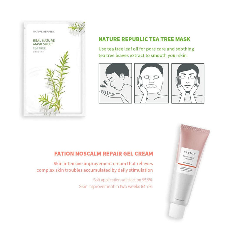★LUCKY7BOX★ 5-Step Trouble Care Set.