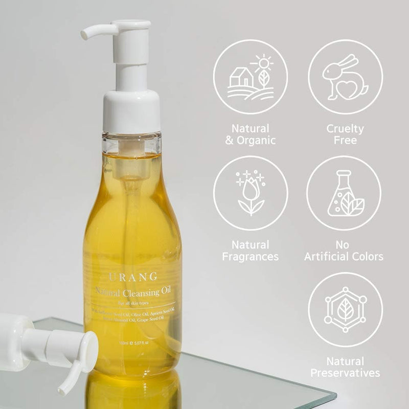 URANG Natural Cleansing Oil 150ml Korean skincare Kbeauty Cosmetics