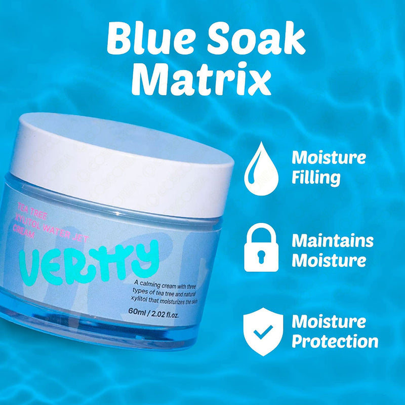 Vertty Tea Tree Xylitol Water Jet Cream 60ml