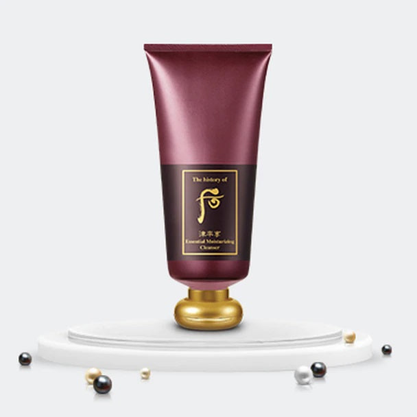 THE HISTORY OF WHOO Essential Moisturizing Cleanser 180ml Korean skincare Kbeauty Cosmetics