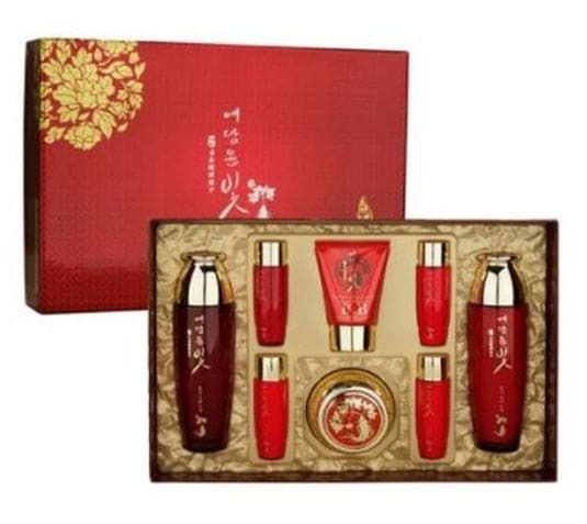 YE DAM YUN BIT RED GINSENG JIN YUL Women Skincare 4pcs Set Korean skincare Kbeauty Cosmetics