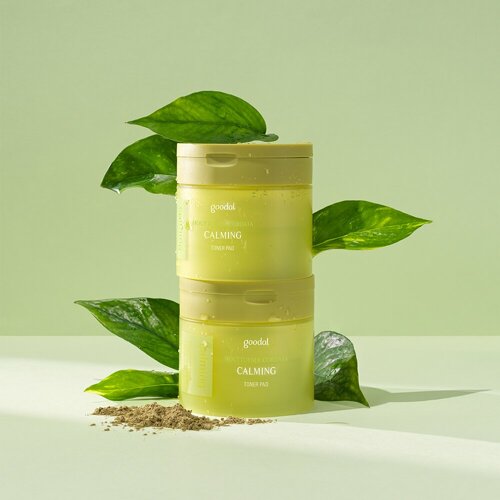 GOODAL Houttuynia Cordata Calming Toner Pad (70 Sheets).