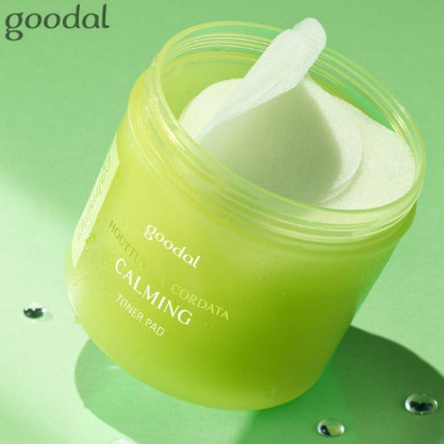 GOODAL Houttuynia Cordata Calming Toner Pad (70 Sheets).