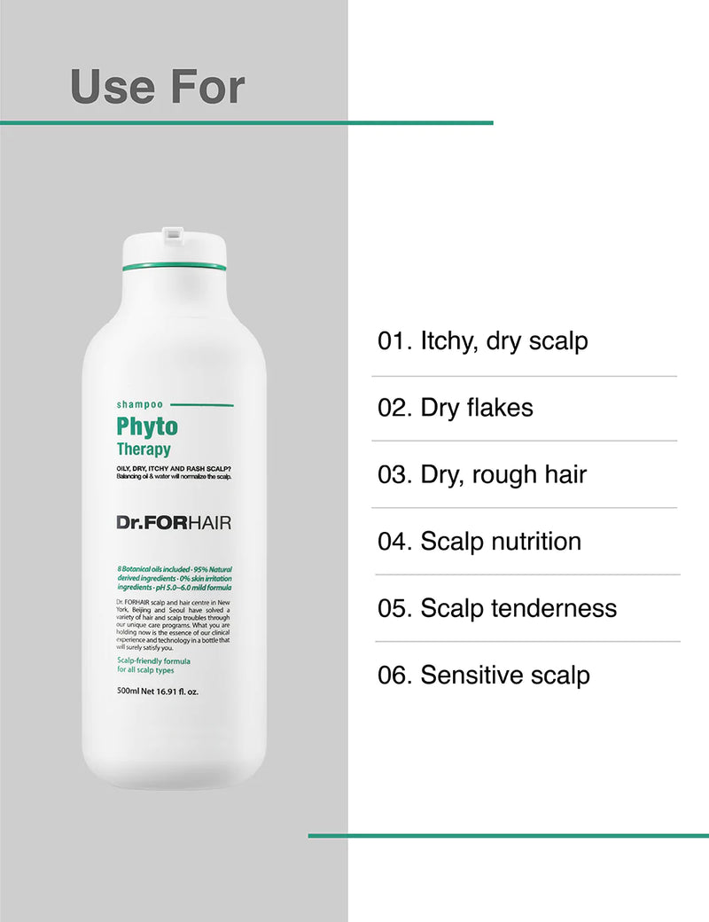 DR.FORHAIR Phyto Therapy Shampoo 500ml.