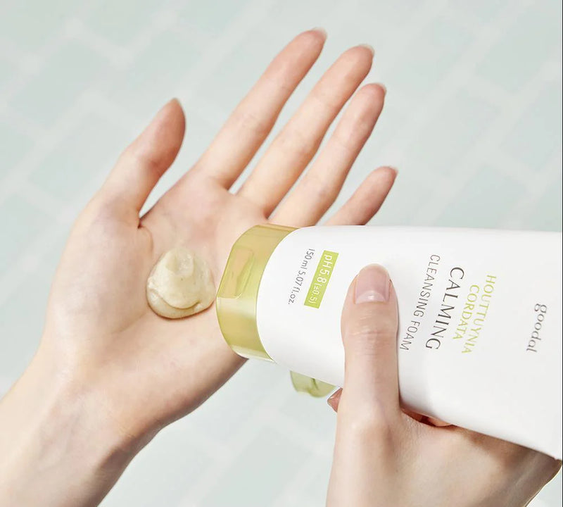 GOODAL Houttuynia Cordata Calming PH Balancing Cleansing Foam 150ml.