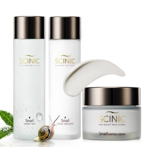 SCINIC Snail Matrix Set 3 items.