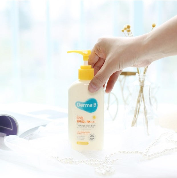 Derma B Everyday Sun Block SPF50+ PA++++ 200ml.
