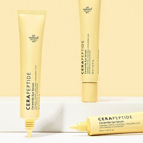 SO NATURAL Cera Peptide Eye Serum 30ml.