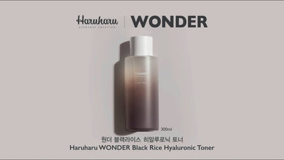 [Korean Cosmetic Review] HARUHARU WONDER Black Rice Hyaluronic Toner 150ml