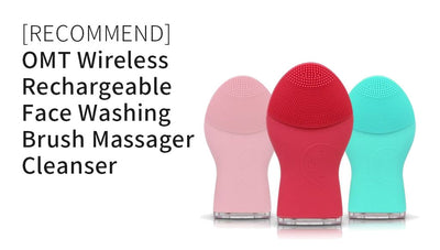 [Recommend] OMT Wireless Rechargeable Face Washing Brush Massager Cleanser