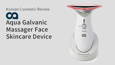 [Korean Cosmetic Review] OA Aqua Galvanic Massager Face Skin Care Device