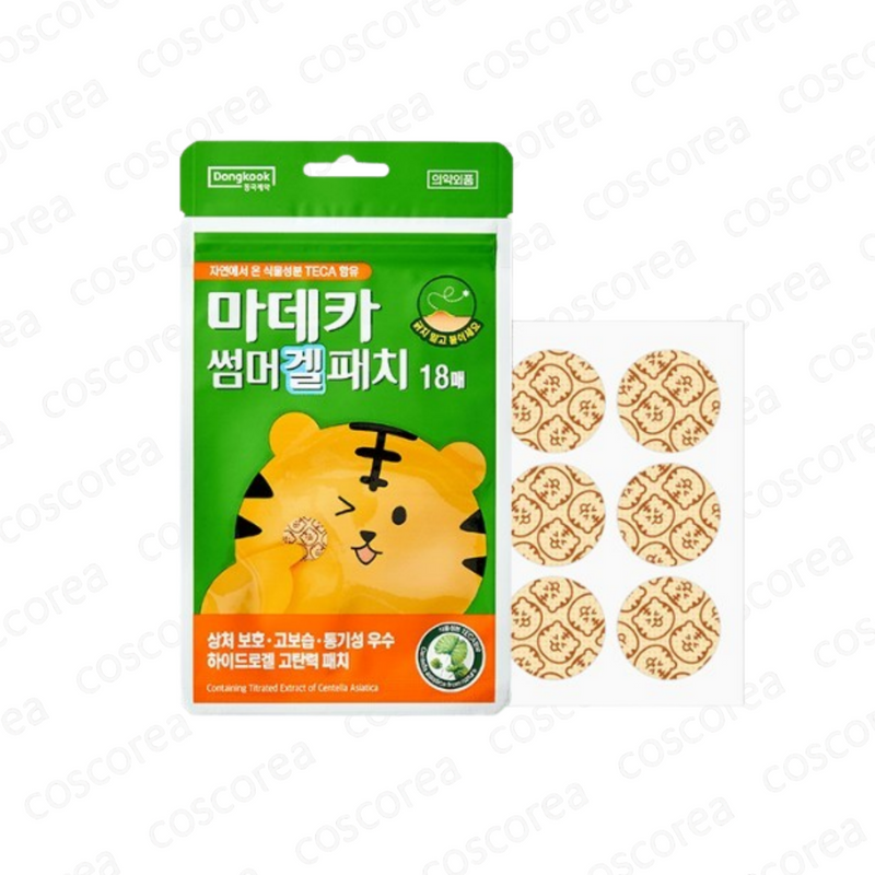 DAISO Madeca Summer Gel Patch 18 sheets