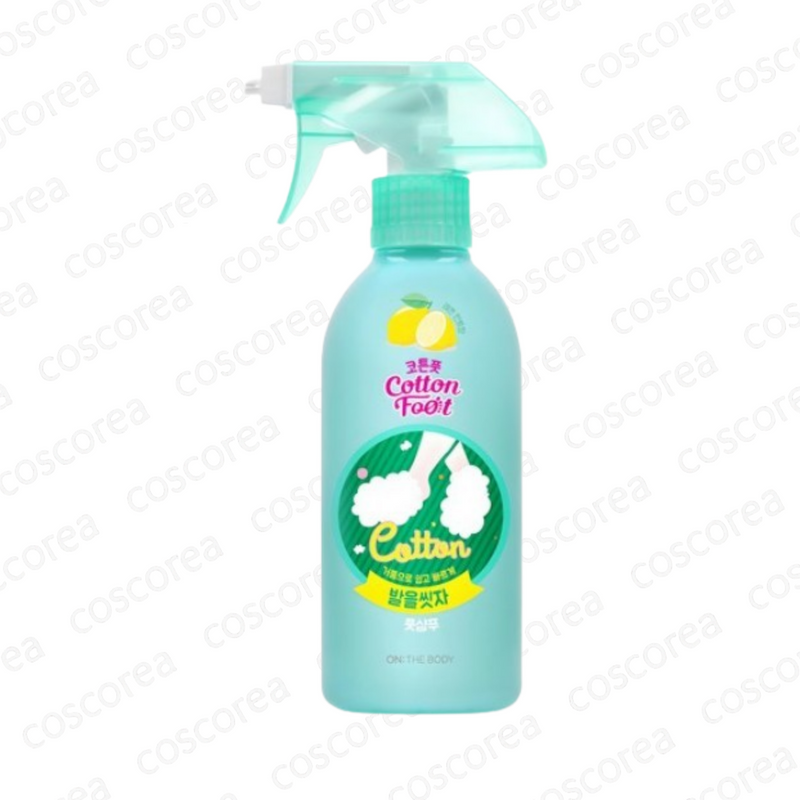 On the Body Cotton Foot Lemon Mint Foot Shampoo 385ml