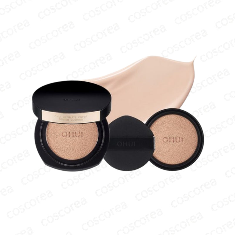 O HUI Ultimate Cover Denier Cushion 13g + 13g(+Refill) SPF50+ PA+++