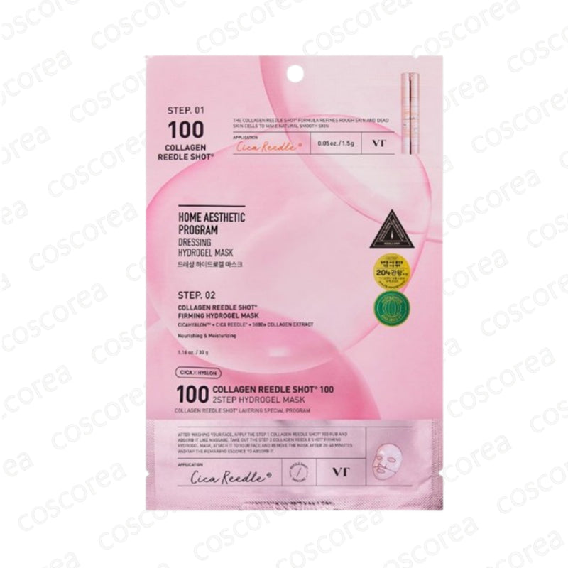 VT Collagen Reedle Shot 100 2‑Step Hydrogel Mask 33g