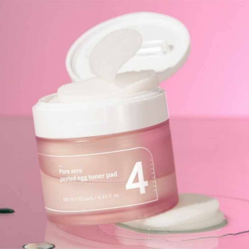 Numbuzin No.4 Pore Zero Peeled Egg Toner Pad 70 pads