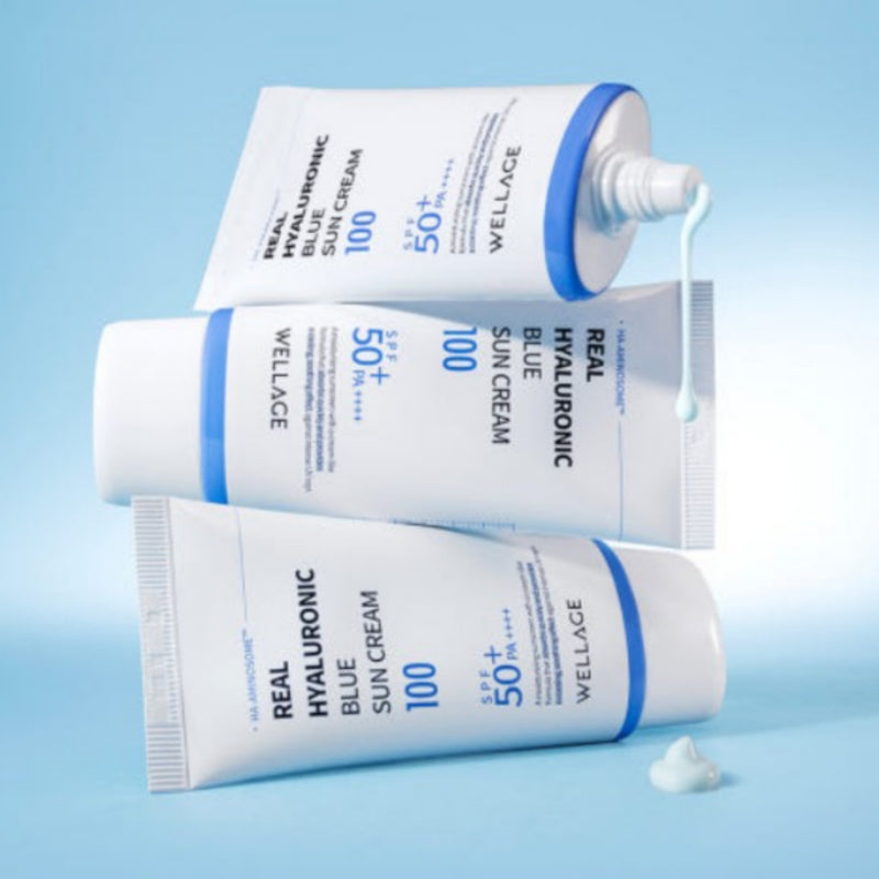 Wellage Real Hyaluronic Blue Sun Cream 50ml