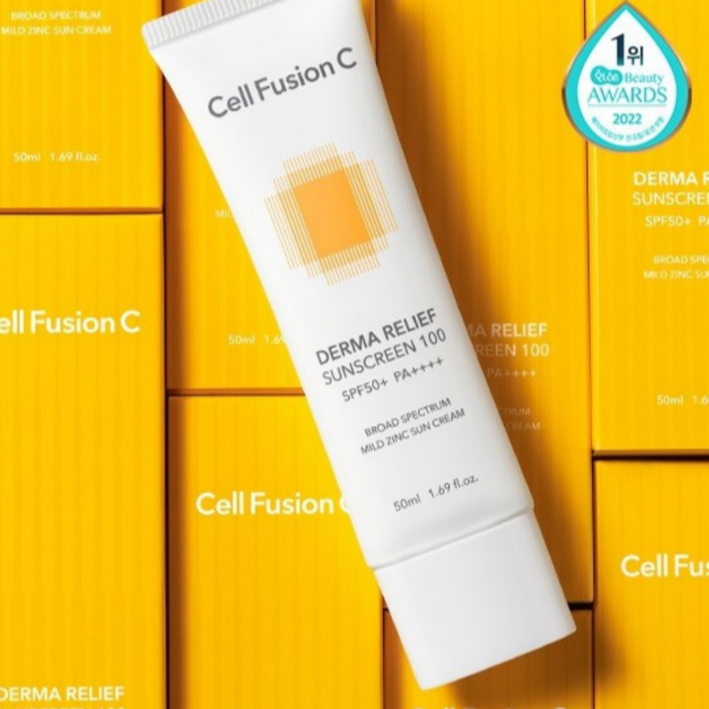 CELL FUSION C Derma Relief Sunscreen 50ml