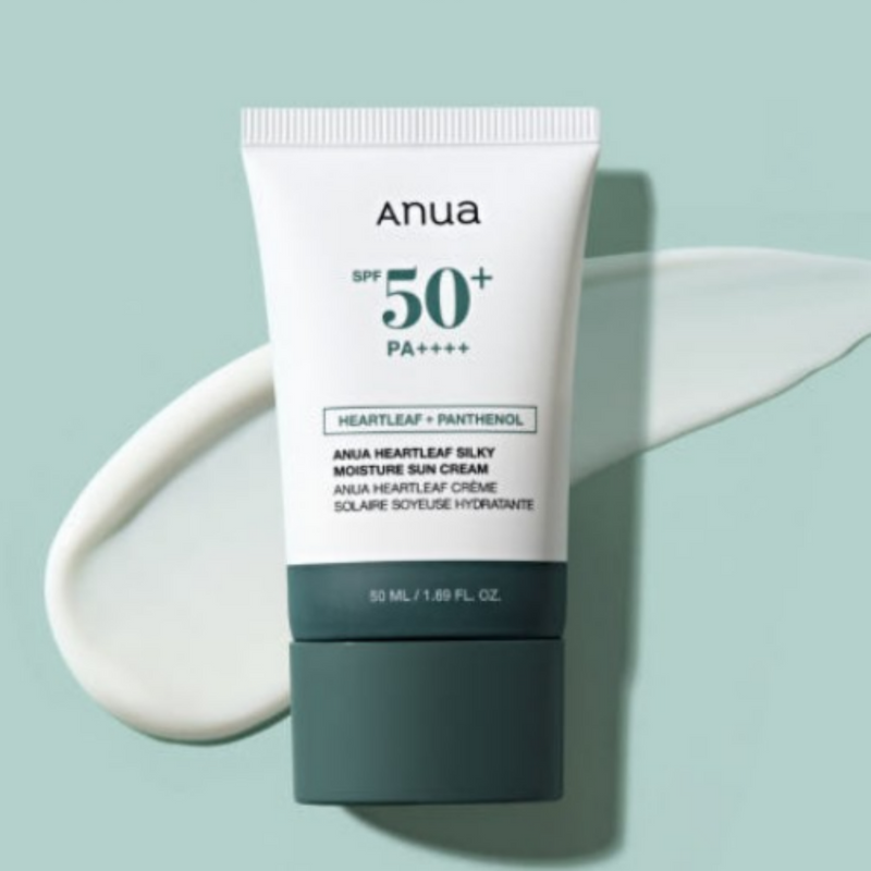 Anua Heartleaf Silky Moisture Sun Cream 50ml