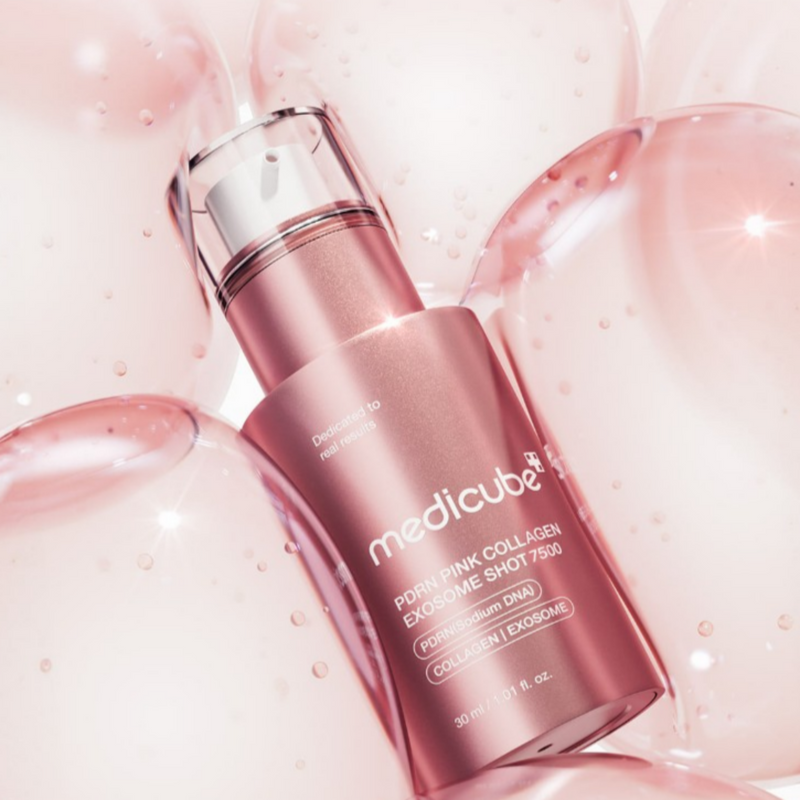 Medicube PDRN Pink Collagen Exosome Shot Ampoule 2000 30ml