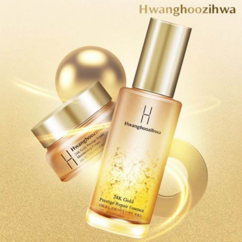 Hwang Hoo Zihwa 24K Gold Prestige Repair 7pcs Set