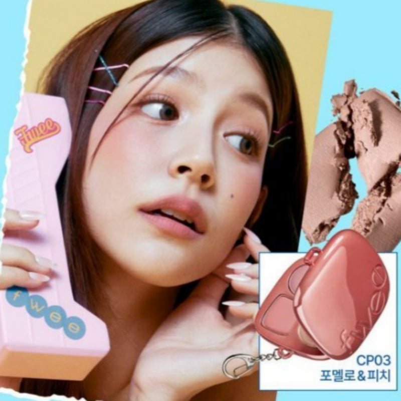FWEE Pocket Cheek Palette 9.6g - 4 Colors