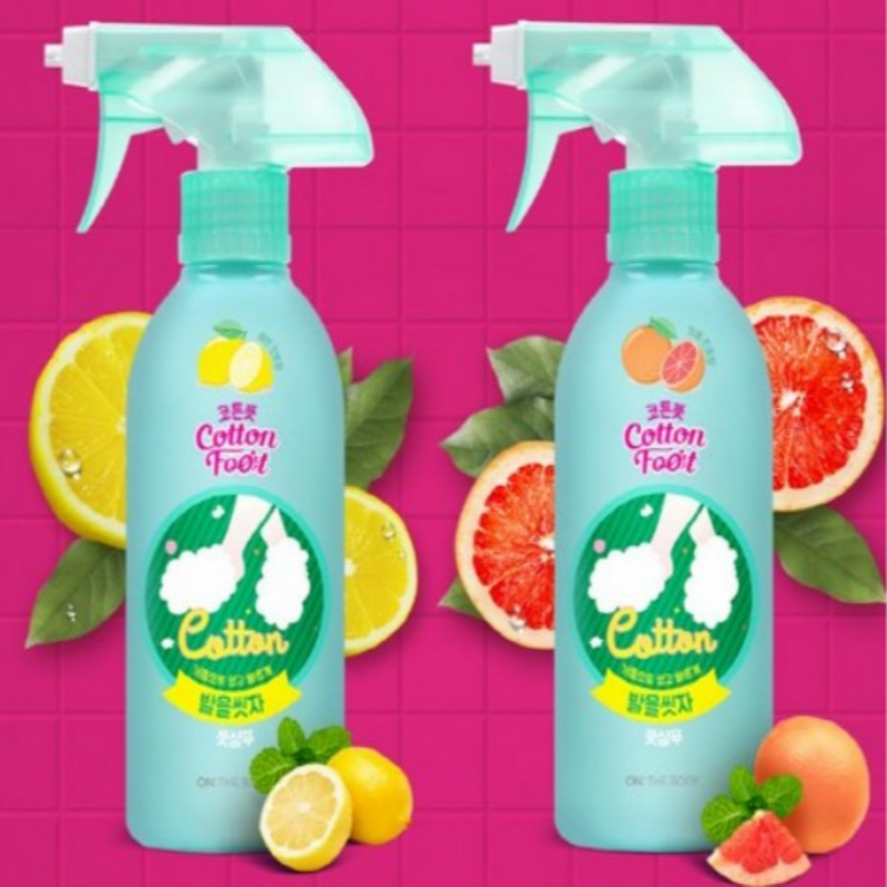 On the Body Cotton Foot Lemon Mint Foot Shampoo 385ml