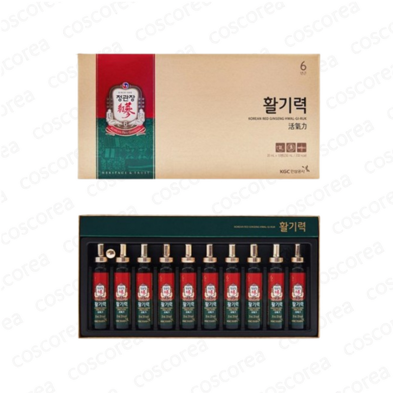 Cheong Kwan Jang Red Ginseng Extract Vital Tonic 20ml X 10 bottles