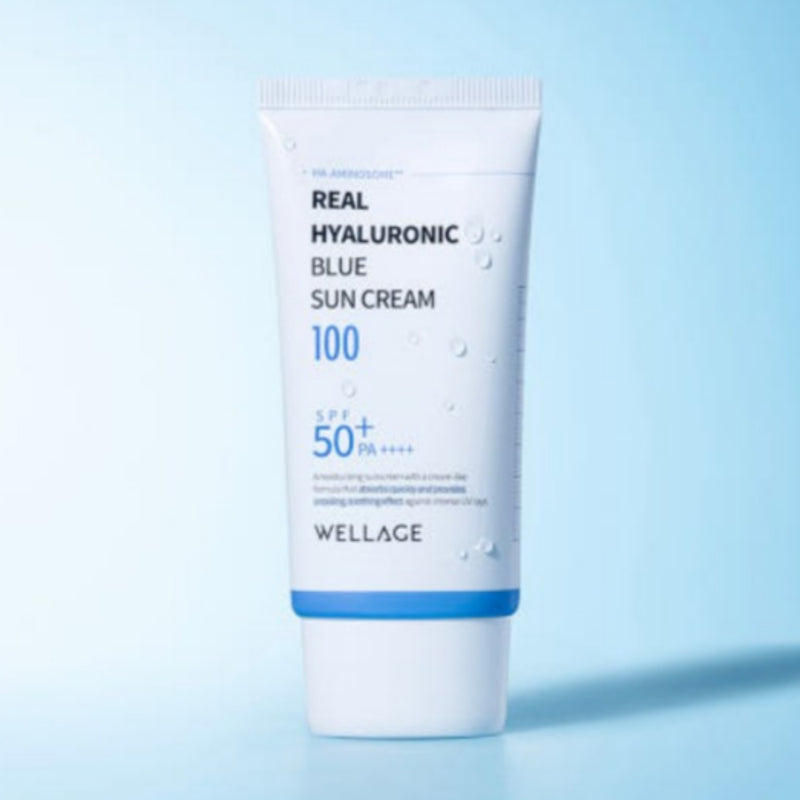 Wellage Real Hyaluronic Blue Sun Cream 50ml