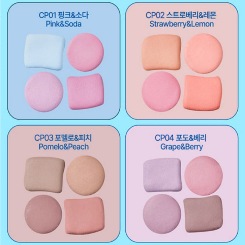 FWEE Pocket Cheek Palette 9.6g - 4 Colors