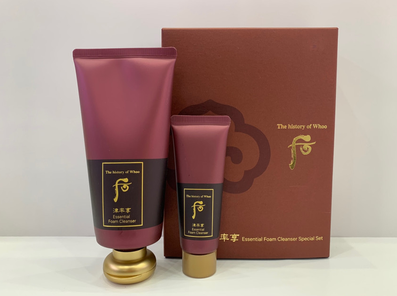 THE HISTORY OF WHOO Essential Cleansing Foam 180ml Special Set