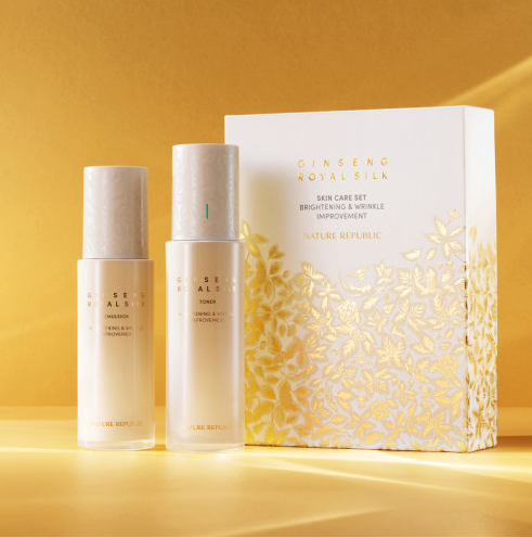 Nature Republic Ginseng Royal Silk Skin Care 2pcs Set