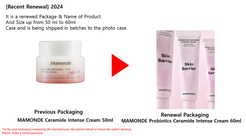 MAMONDE Probiotics Ceramide Intense Cream 60ml