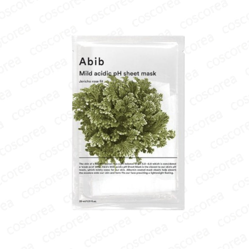 Abib Mild Acidic pH Sheet Mask 10 sheets - 5tyeps
