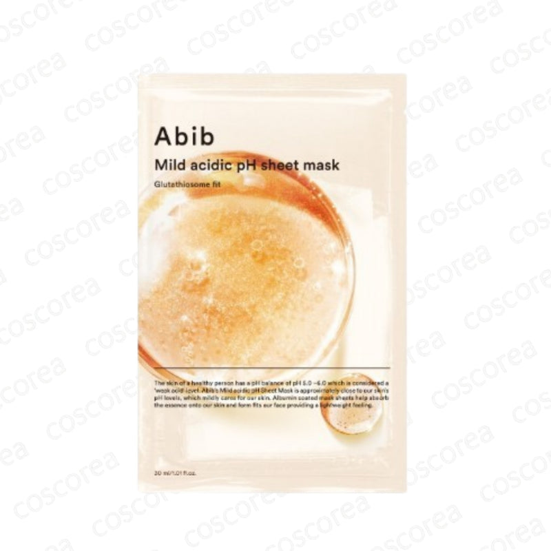 Abib Mild Acidic pH Sheet Mask 10 sheets - 5tyeps
