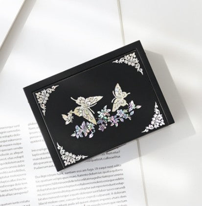 Mother-of-Pearl Lacquerware Special Automatic Card Case