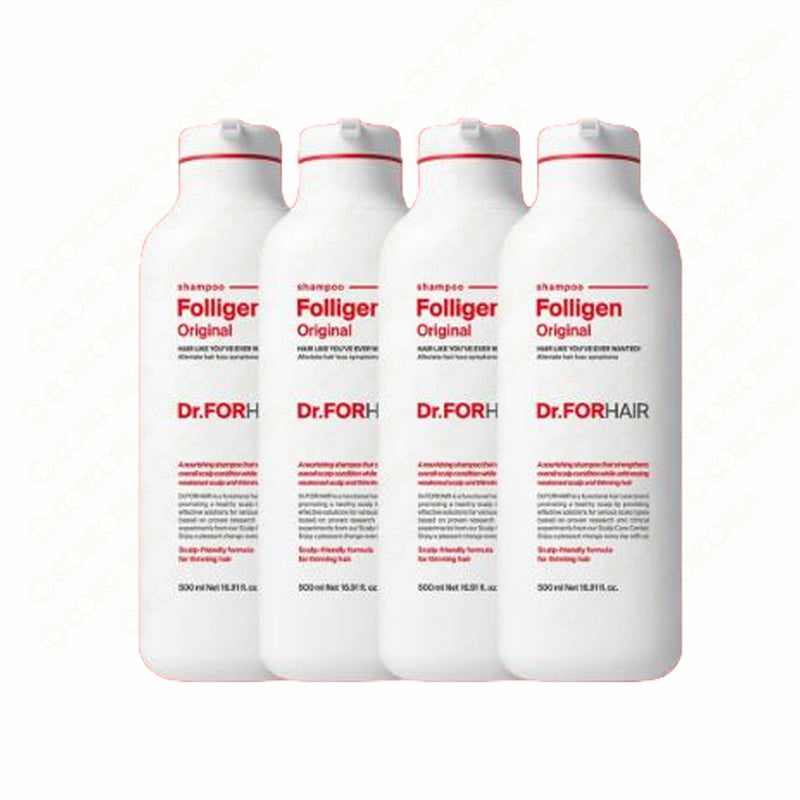 DR.FORHAIR Folligen Shampoo 500ml x 4ea Set
