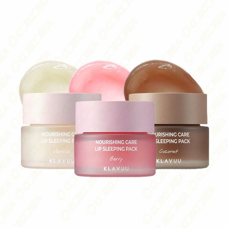 KLAVUU Nourishing Care Lip Sleeping Pack 20g - 3types