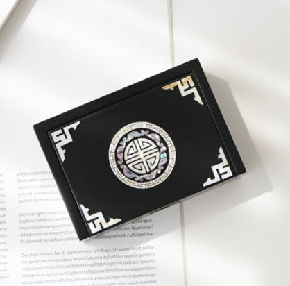 Mother-of-Pearl Lacquerware Special Automatic Card Case