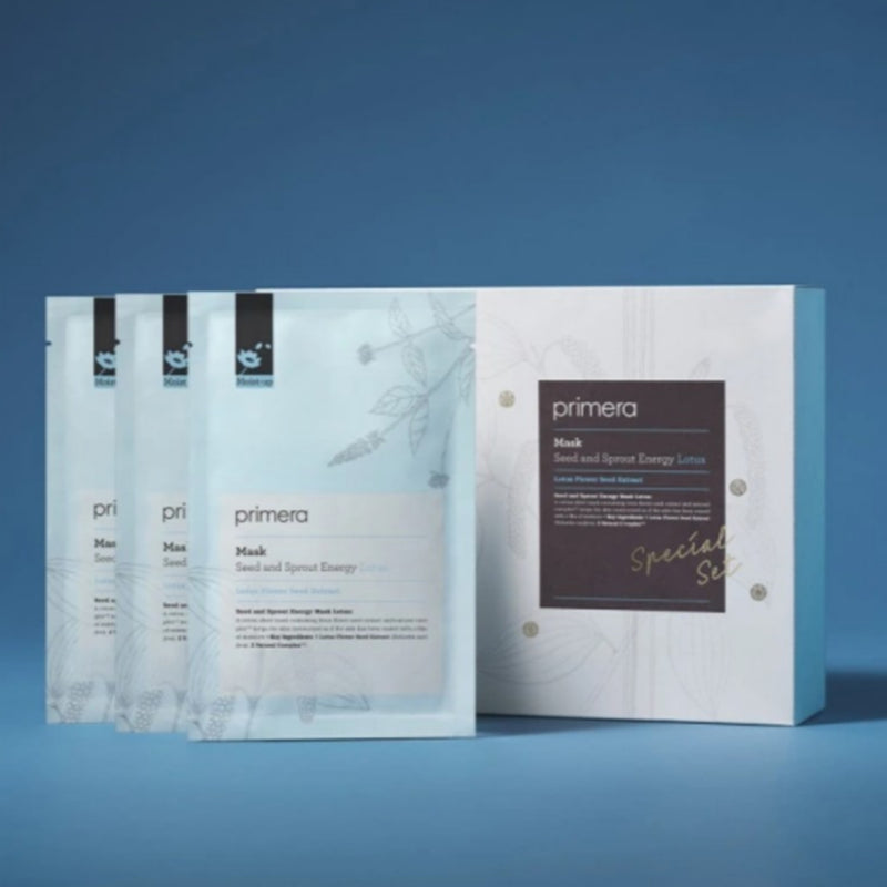 PRIMERA Seed and Sprout Energy Mask Lotus Special Set