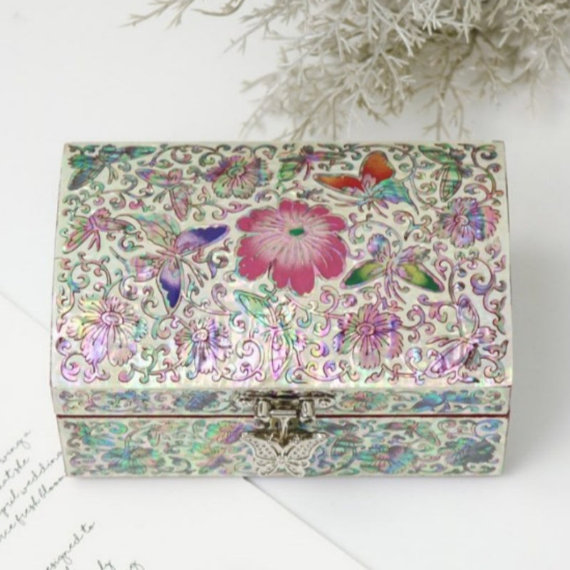 Pirate-Style Treasure Jewelry Box