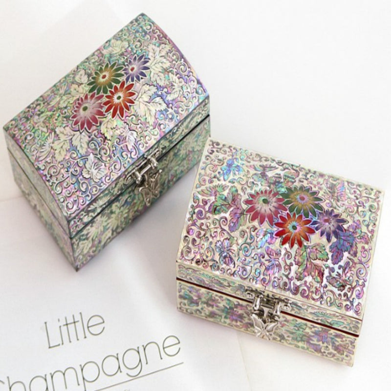 Pirate-Style Treasure Jewelry Box