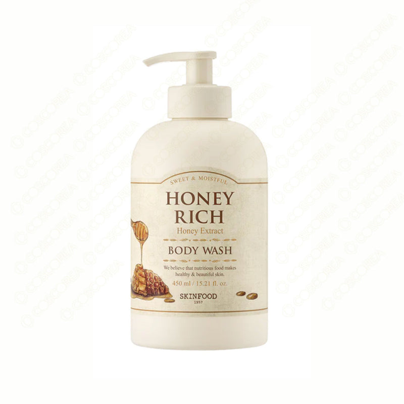 SKINFOOD Honey Rich Body Wash 450ml