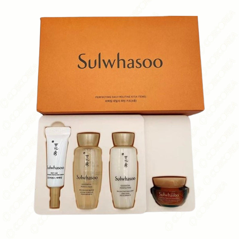 (Discontinued) SULWHASOO Perfecting Daily Routine Kit (4 Items)