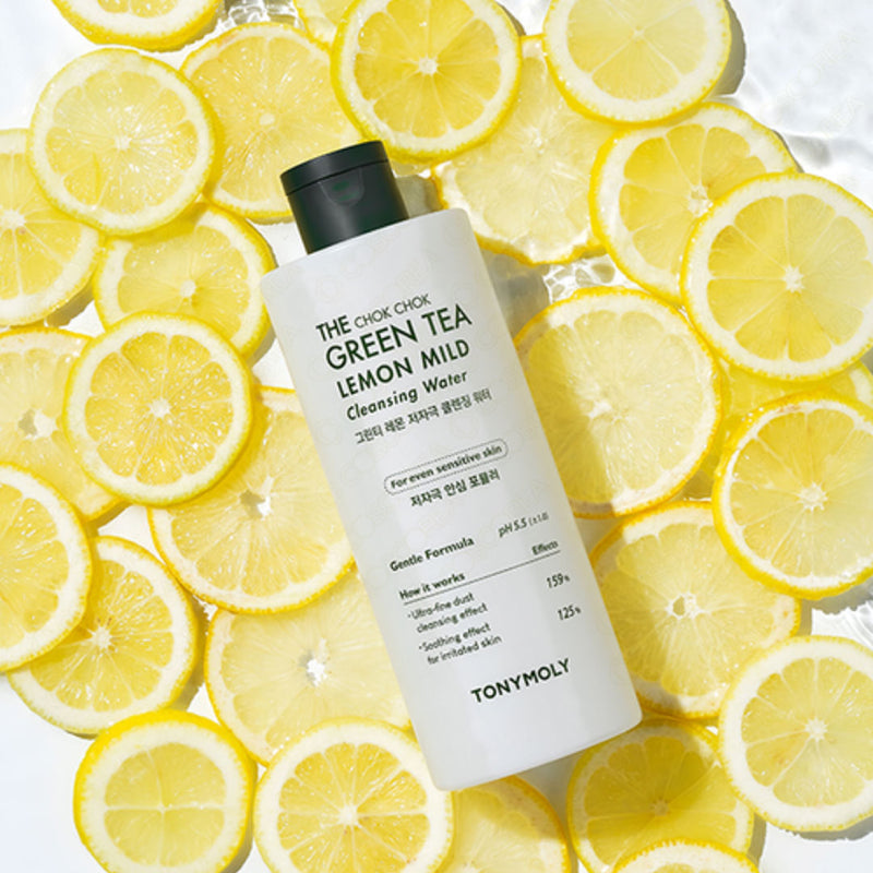 Tonymoly The Chok Chok Green Tea Lemon Mild Cleansing Water 300ml