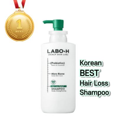 LABO-H Champú anticaída 400ml Cuidado del cabello coreano Kbeauty Cosmetics