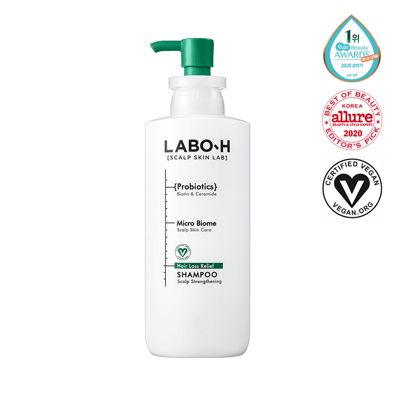 LABO-H 益生菌脫髮舒緩洗髮水 400 毫升韓國護髮 Kbeauty 化妝品